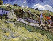 Vincent Van Gogh Old Farmhouses France oil painting artist